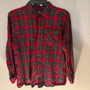 Red Plaid Boy’s Shirt